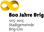 800 Jahre Brig Logo