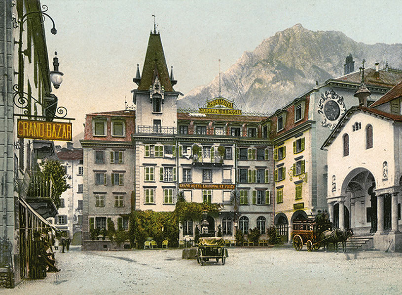 800 Jahre Brig – Grand Hotel Couronne et Poste